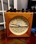 Vintage 1930S Westinghouse Electric Co. Portable Field Phase Meter W/oak Case. Fixed Price $110.00.