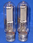 Rare Matched Pair United 845W Triode Vacuum Tubes. Fixed Price $1699.99.