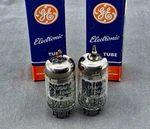 Balanced Matched Pair Ge USAF-6189 12AU7WA 3X Mica Mil Spec Codes Nos. Fixed Price $44.99.