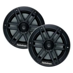 Rockford Fosgate M1-8B 8" 2-WAY Marine Audio Coaxial Speakers W/ Rgb Led Black. Fixed Price $309.99.