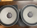 Pioneer Tad TL-1602 "15 Woofers (pair W/ S/n Hd 0975 & Fh 0900 Refurbished. Fixed Price $2950.00.