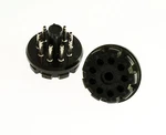 2PCS Wire Pro 86CP9 Amphenol Pin Octal Style Plug Black Phenolic Heathkit. Fixed Price $39.99.