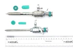 Laparoscopy 5MM &10MM Trocar &suction Tube Inst Set Of 3 Mfg Iso Cert Addler. Fixed Price $119.99.