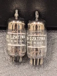 Matched Pair Ge JG-12AT7WA 6201 Vacuum Tubes Tested Good Nos Nib. Fixed Price $79.00.