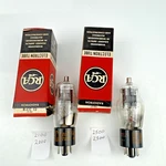 Rca 6C8G Radiotron Vacuum Tubes Matched Pair Tested W/ Boxes. Fixed Price $71.89.