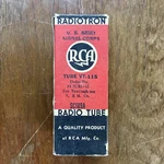Rca Radiotron VT-115 Electron Tube W/ Box Usa Vintage Untested. Fixed Price $16.00.