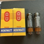 Rare Anos Philips Amperex EL34 6CA7 Tubes Matched Pair XF4 Dd-get KT77 Miniwatt. Fixed Price $400.00.