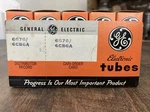 5 Vintage General Electric 6676/6CB6A Pentode Rf Radio Tube Valve Tested Good. Fixed Price $14.99.