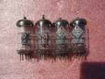4PCS Telefunken Ecc 81 Electron Tubes (used, Untested). Fixed Price $125.00.