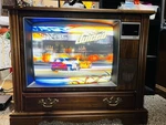 Vintage Rca XL-100 Televison Oak Finish Console Tv Works. Fixed Price $499.99.