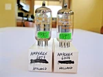 2 Amperex 6DJ8/ECC88 Audio Vacuum Tubes Orange Label TV-7 Tested.. Fixed Price $49.00.