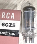 6GZ5 Tube Rca Nib Tested & Boxed Vintage Commercial Surplus. Fixed Price $8.85.