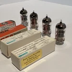 Rca 12AX7 Vacuum Tubes Matched Pair W/ Boxes Radiotron Electron. Fixed Price $25.00.