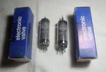 Pair Mullard 150B2 Voltage Regulator Vacuum Tubes Date 1963. Fixed Price $10.00.