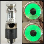(1) Tested Used Rca 1629 VT-138 Eye Tube 65%-70% Brightness Date Code Y5. Fixed Price $9.95.