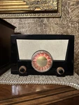 Raytheon FR-81 Tube Radio Deco Dial Black Bakelite Works Rare Vintage. Fixed Price $299.99.