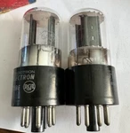 Nos Matched Pair Rca 6AQ7GT Black Plates Audio Tubes. Fixed Price $34.80.