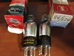 2 Tubes (1) Philco 84 / 6Z4 & Sylvania Vacuum Tested Good Usa. Fixed Price $19.98.