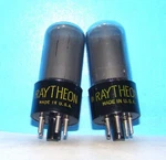 6K6GT Raytheon 2 Radio Audio Vintage Amplifier Vacuum Tubes Valve Tested. Fixed Price $11.99.