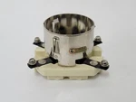 E.f. Johnson 123-206-200 Transmitting Tube Socket Vacuum. Fixed Price $49.00.