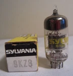 Sylvania 9KZ8 Electronic Vacuum Tube In Box Nos. Fixed Price $6.97.
