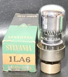 Sylvania 1LA6 Transoceanic Loctal Vacuum Tube Tested Nos On Tv - 7. Fixed Price $14.95.