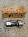 1945 Us Army Sylvania Jan Chs 7C5 Tube Nos/nib. Fixed Price $49.95.