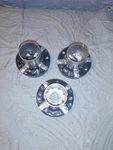 (3) Rca Ge UR-542 Ceramic Base Metal Collar Bayonet Type Tube Sockets F/ 01A. Fixed Price $39.99.