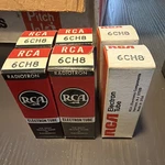 Rca Vintage 6CH8 Vacuum Tube New Old Stock Lot Of. Fixed Price $25.00.
