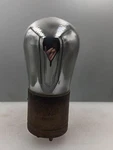 Radiotron Uv 201A Globe Brass Base Not Tested/for Collectors Serious Tubes U323. Fixed Price $25.00.