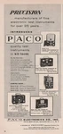 1958 Paco Model V-70 Voltmeter S-50 Oscilloscope T-60 Tube Checker Kit Print Ad. Fixed Price $10.79.