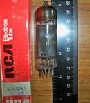 Strong Rca Gray Plate Getter 6BQ5 / EL84 Tube - 98. Fixed Price $12.99.