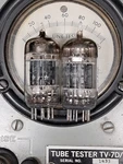 Pair Of Good Ballanced Ge GL-5814 Star Black Plate Tubes, TV-7 Tested #A-2. Fixed Price $24.99.