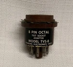 Pomona 8-PIN Octal Vacuum Tube Test Socket Adaptor Model TVS-8. Fixed Price $29.99.