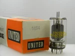 United Electronic 5894 Nos Nib Grey Plate Transmitting Serious Tubes DXL204. Fixed Price $20.00.