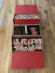 Vintage Assorted Vacuum Tubes Lot Sylvania Rca Philco With Caddy. Fixed Price $399.99.
