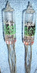 2 Nos Sylvania 6AK4 Sub-miniature Vacuum Tubes 1958 Triodes For Radio & Audio. Fixed Price $12.00.
