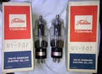 Set Of 2 Vacuum Tubes Toshiba UY-807 New With Original Box? Unused?. Fixed Price $194.05.