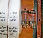 Strong Matched Raytheon JRP-5687WA Tubes 102/100 & 100/102. Fixed Price $67.49.