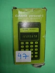 Calculator. Box. Casio Personal-i HB02. COD$*47. Fixed Price $7.38.