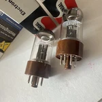 6X5WGT Chrome Top Matched Pair Lindal Supply Brown Micanol Base. Fixed Price $59.16.