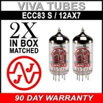 New Box Gain Matched Pair Jj Electronics Tesla 12AX7 ECC83-S Vacuum Tubes. Fixed Price $44.58.