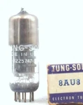 8AU8 Tube Tung-sol Tested & Boxed Vintage Commercial Surplus. Fixed Price $10.29.