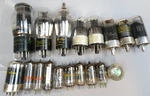 Vtg Vacuum Tube Lot Sylvania Zenith Rca Silvertone Magnavox Motorola Untested. Fixed Price $29.99.