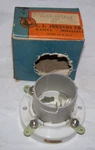 E. F. Johnson 4-PIN Bayonet Jumbo Ceramic Tube Socket,nos,original BOX,123-211. Fixed Price $21.95.