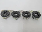 4X Johnson 124-311 Tube Socket Elevenar Please Read No Pins & 10. Fixed Price $95.00.
