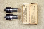 Two, New, Rca VT-229, 6SL7GT, Round Plates, Wartime, Matching Pair,. Fixed Price $144.95.