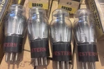 43 Matched Quad Western Electronics Radio Power Amplifier Pentode Tubes. Fixed Price $33.47.