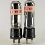 Tested Matched Pair Of Rca Radiotron UX-120 Tubes Type (g). Fixed Price $128.95.