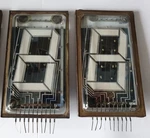 Lot Of 2 Ilc 1-1/7 Vfd Nixie Tubes. Nos. Largest Tube. Tested. For Clock.. Fixed Price $149.00.